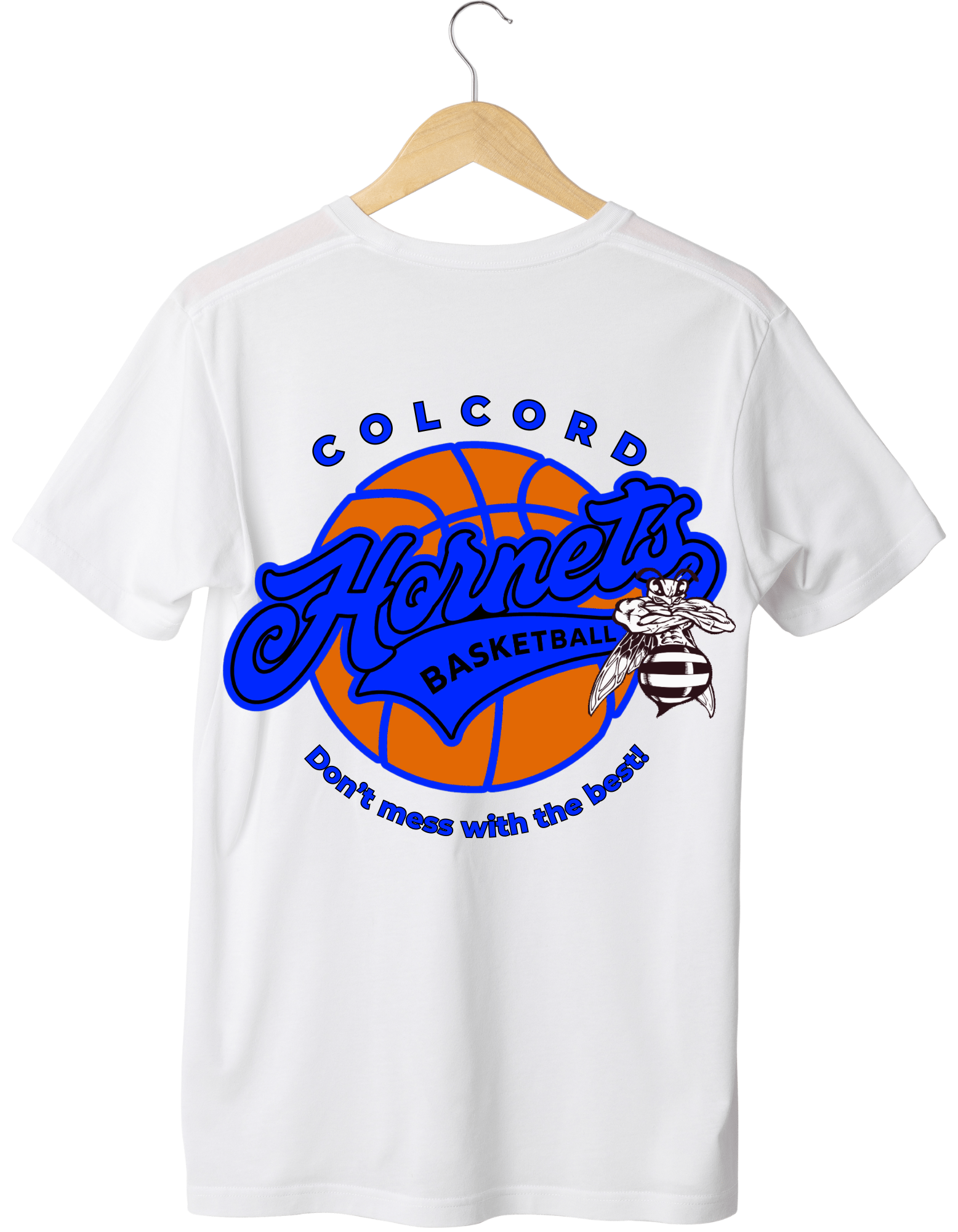 Colcord Basketball “The Best” Design T-Shirt