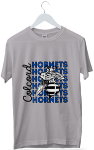 Colcord Gray Hornets Design T-Shirt