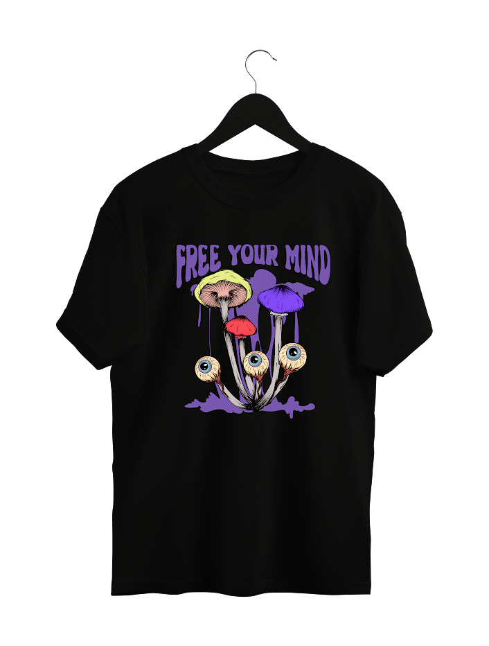 Black Mushroom T-Shirt