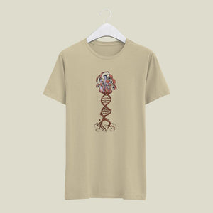 Beige Mushroom T-Shirt